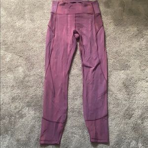 Tie dye colored In Movement pant